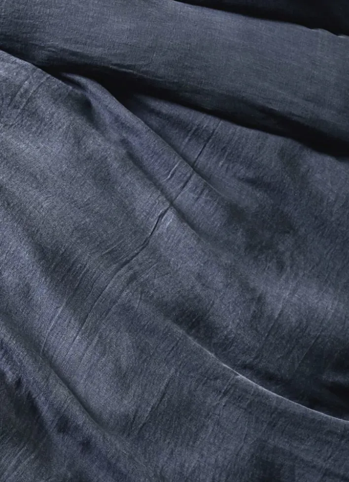 HOUSSE DE COUETTE EN LIN LAVÉ DENIM