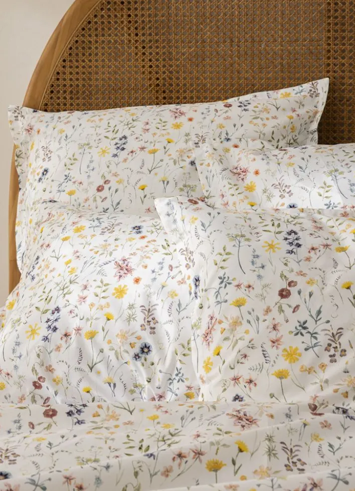 HOUSSE DE COUETTE EN PERCALE FARRAH MULTICOLORE