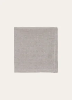 LOT DE 2 SERVIETTES DE TABLE TEXTURÉES BEIGE