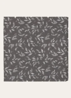 LOT DE 2 SERVIETTES EN COTON GRIS