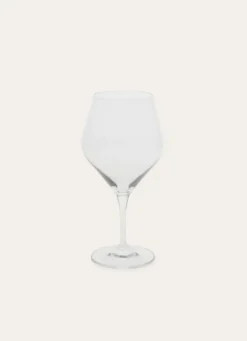 LOT DE 6 VERRES À VIN EN CRISTALLIN TRANSPARENT