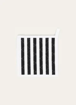 MANIQUE EN COTON DRAPEAU BRETON BLANC/NOIR