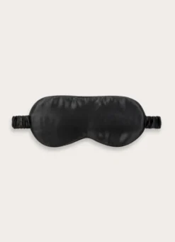 MASQUE DE NUIT PURE SOIE DE MÛRIER Noir