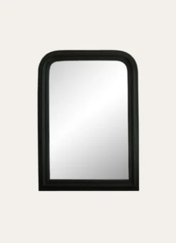 MIROIR FANTAISIE PERLÉ NOIR