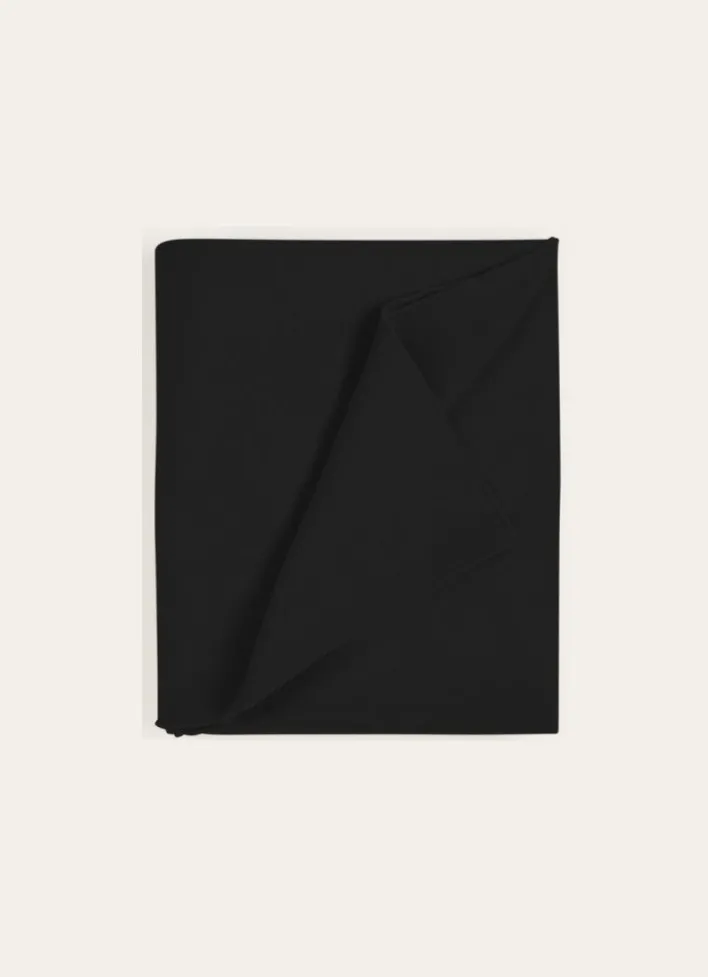 NAPPE COTON LIN FINITION BOURDON NOIR
