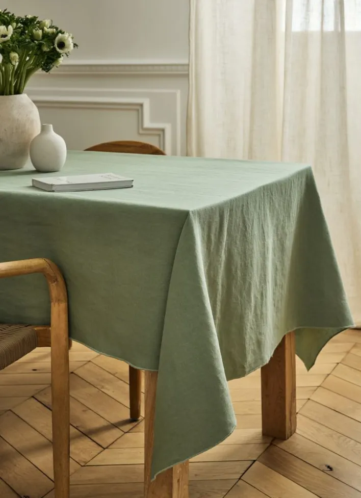 NAPPE COTON LIN FINITION BOURDON AMANDE