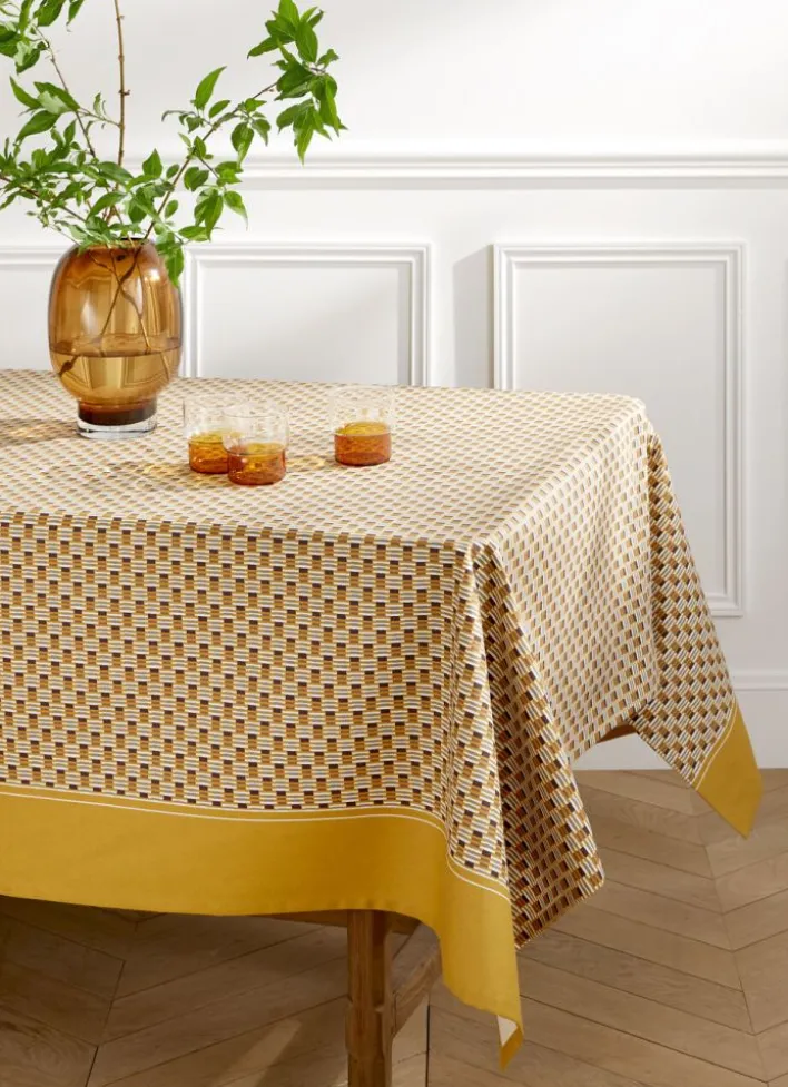 NAPPE ENDUITE EMMA MULTICOLORE/JAUNE
