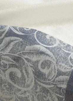 NAPPE JACQUARD EN COTON ENDUIT MULTICOLORE