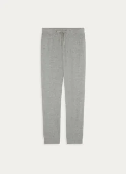 PANTALON EN MAILLE GRIS