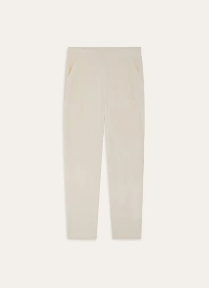 PANTALON POLAIRE CANDY ECRU