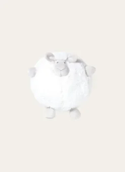 PELUCHE MOUTON ROND BLANC