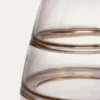PETIT VASE EN VERRE RICOCHET AMBRE