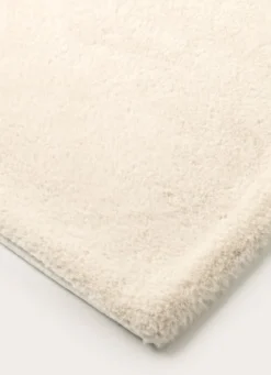PLAID EN FAUSSE FOURRURE SABLE
