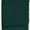 PLAID POLAIRE UNI VERT FONCE