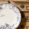 PLAT DE PRÉSENTATION EN GRÈS ADELAÏDE MARINE