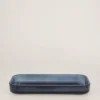 PLATEAU TRANSPARENT UNI ESTHER BLEU
