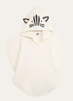 PONCHO BLANC