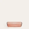 PORTE-SAVON EN VERRE DÉGRADÉ ROSE/CORAIL