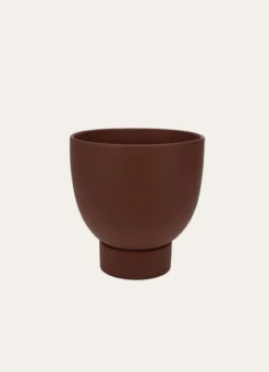 POT MATT EN TERRE CUITE MARRON