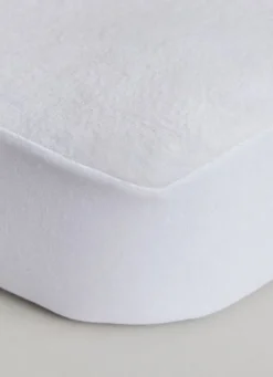 PROTÈGE-MATELAS IMPERMÉABLE ANTI-ACARIENS - 170 GR BLANC