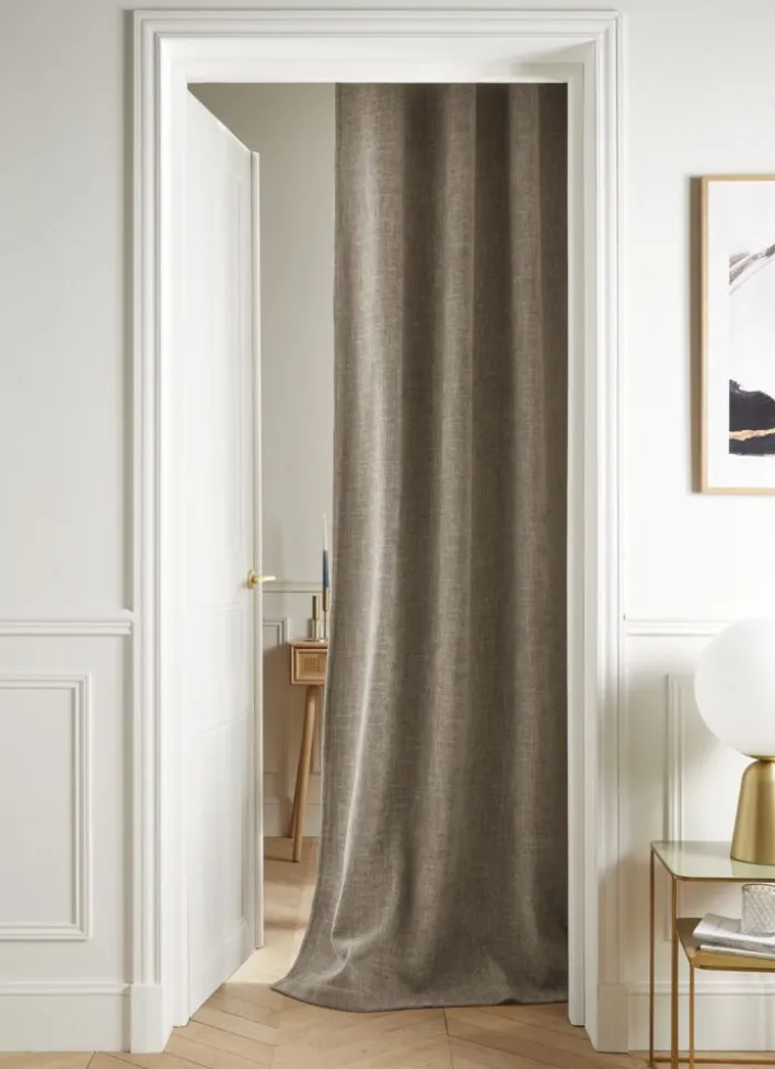 RIDEAU THERMIQUE GRANDE HAUTEUR OLIVIA BEIGE
