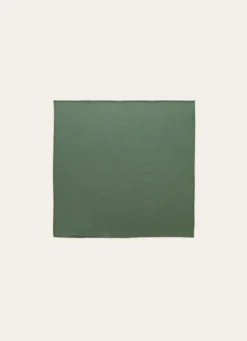 SERVIETTE DE TABLE EN COTON ET LIN BOURDON COLORÉ THYM