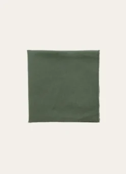SERVIETTE DE TABLE EN COTON ET LIN BOURDON COLORÉ THYM