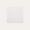 SERVIETTE DE TABLE UNIE EN COTON BLANC