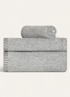 SERVIETTE DE TOILETTE CHINÉE GRIS