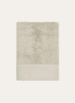SERVIETTE DE TOILETTE COTON MOELLEUX ZÉRO TORSION GREGE