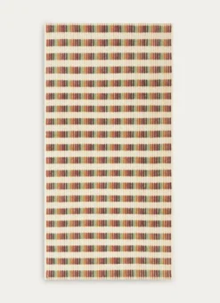 SERVIETTE DE TOILETTE À RAYURES FANTAISIESMULTICOLORE
