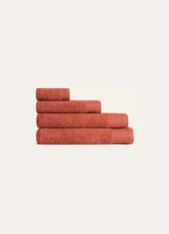 SERVIETTE DE TOILETTE UNIE EN COTON 500GR EPICE