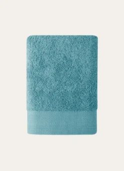 SERVIETTE DE TOILETTE UNIE EN COTON 500GR CANARD