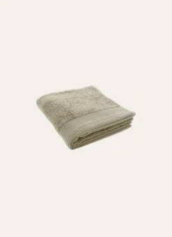SERVIETTE DE TOILETTE UNIE EN COTON 500GR TAUPE