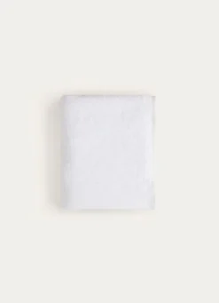 SERVIETTE INVITÉ COTON MOELLEUX ZÉRO TORSION BLANC