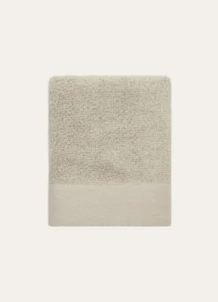 SERVIETTE INVITÉ COTON MOELLEUX ZÉRO TORSION GREGE