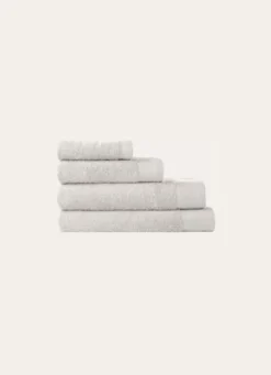 SERVIETTE INVITÉ UNIE EN COTON 500GR PERLE