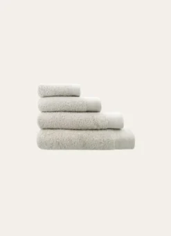 SERVIETTE INVITÉ UNIE EN COTON 500GR PERLE