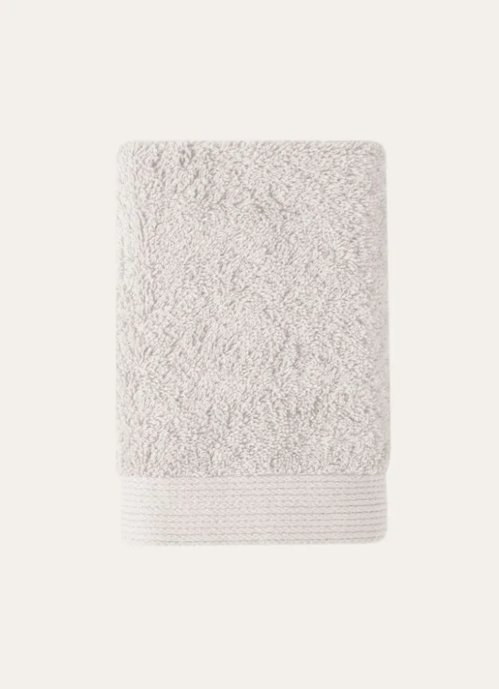 SERVIETTE INVITÉ UNIE EN COTON 500GR PERLE