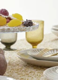 SERVITEUR À GÂTEAUX TRANSPARENT