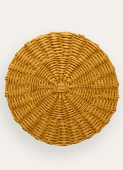 SET DE TABLE JAUNE MOUTARDE