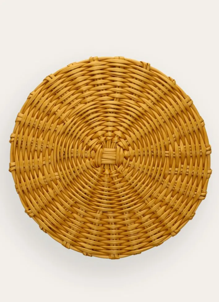 SET DE TABLE JAUNE MOUTARDE
