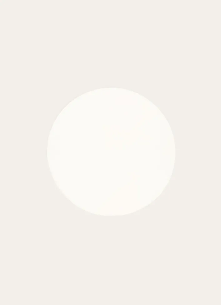 SET DE TABLE ROND FAUX CUIRECRU