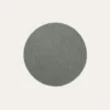 SET DE TABLE ROND TISSÉ GRIS