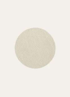 SET DE TABLE ROND TRESSÉ BEIGE