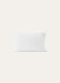 TAIE BÉBÉ EN GAZE DE COTON BRODERIE FEUILLE LAIT