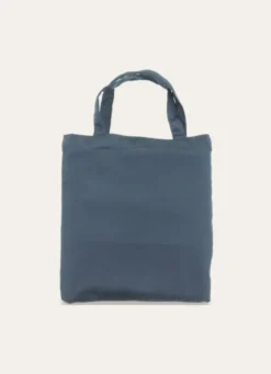 TAIE DE TRAVERSIN EN SATIN DE COTON JACQUARD RAYÉ MARINE