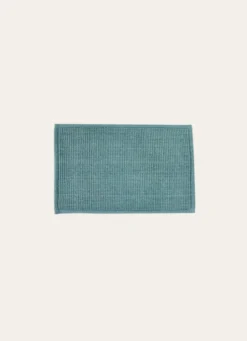 TAPIS DE BAIN CHENILLE BLEU CIEL