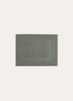 TAPIS DE BAIN COTON MOELLEUX ZÉRO TORSION VERT