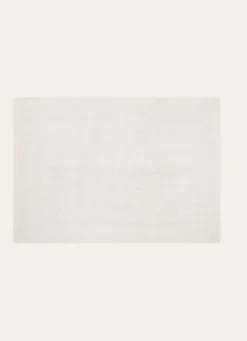 TAPIS DE BAIN JACQUARD UNI ANTIDÉRAPANT BLANC CASSÉ